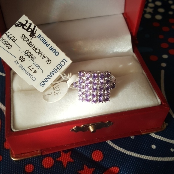 GLAMOR ring 14 KT gold electroplated cubic zircona - Picture 2 of 4